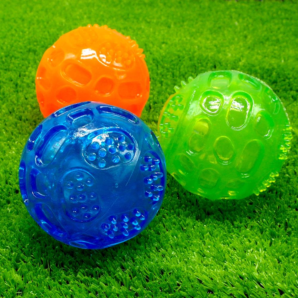 Durable Dog Toys Interactive Cotton Rope Pet Puppy Dog Toy Chew Ball Squeaky Bite Resistant Toys For Small Large Dogs Training